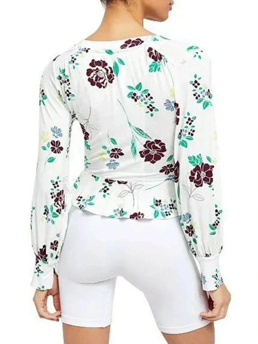 FREE PEOPLE Womens Top Saturday Night Relaxed Multicolor Size M